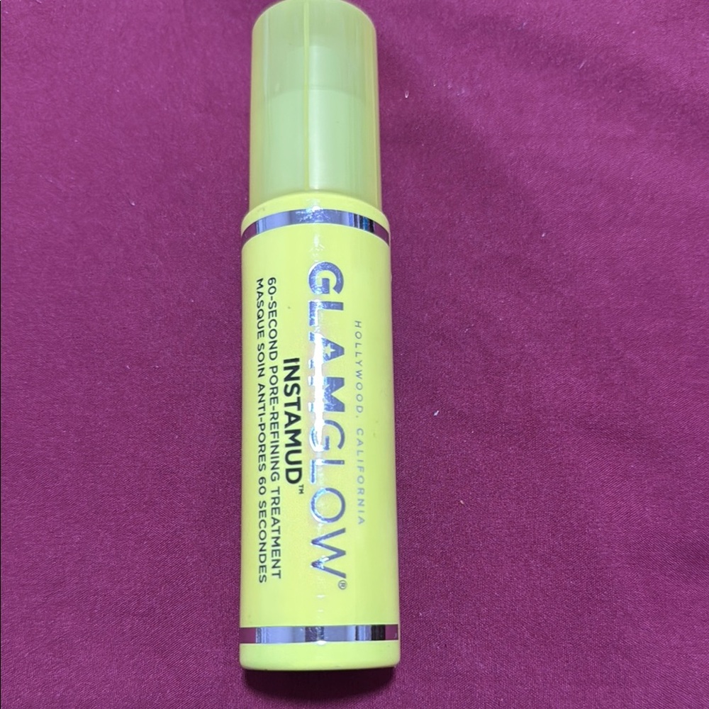 GLAMGLOW Instamud 60-Second Treatment in Bright Yellow